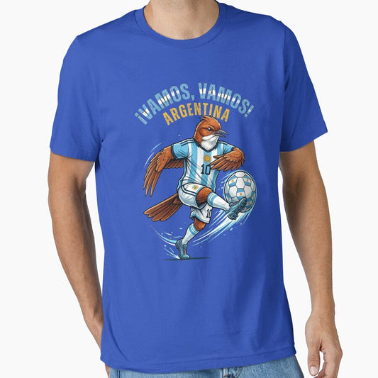 Argentina Soccer Bird - Vamos Vamos Argentina! Fan Art! by TB-73 Unisex T-shirt, Sweatshirt, Hoodie, Long Sleeve Tee - T-Shirt, Sweatshirt, Hoodie