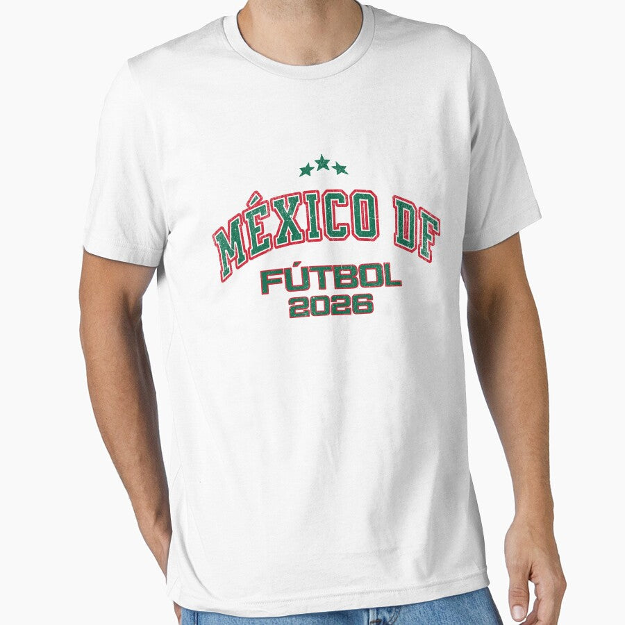 Mxico DF Ftbol 2026 - Vintage Soccer Fan Gear | Lateawear by Tee Nook Unisex T-shirt, Sweatshirt, Hoodie, Long Sleeve Tee - T-Shirt, Sweatshirt, Hoodie