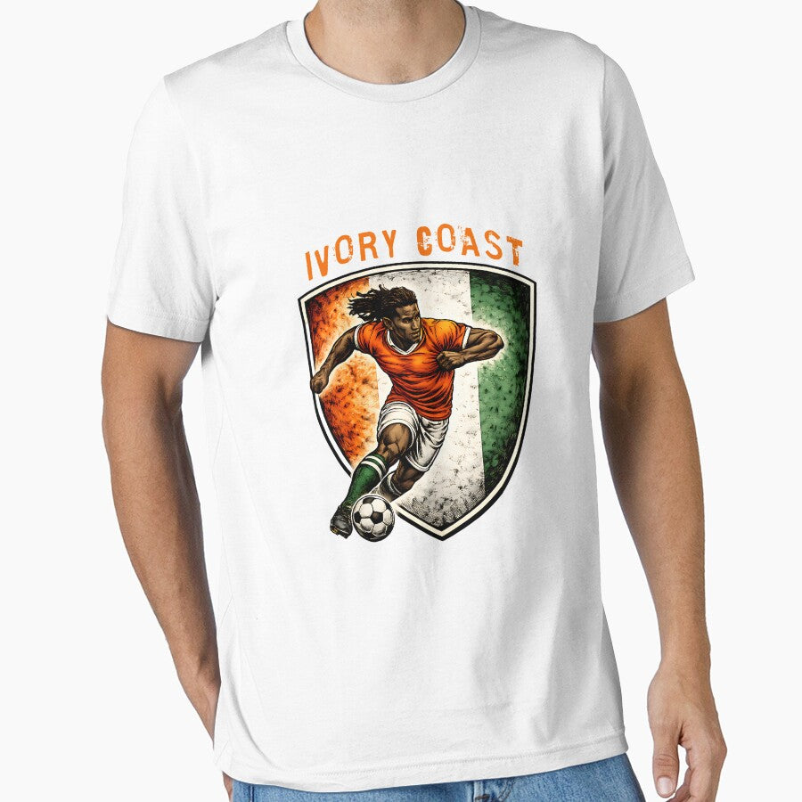 Ivory Coast - 2026 Futbol Retro Style by Tee Nook Unisex T-shirt, Sweatshirt, Hoodie, Long Sleeve Tee - T-Shirt, Sweatshirt, Hoodie