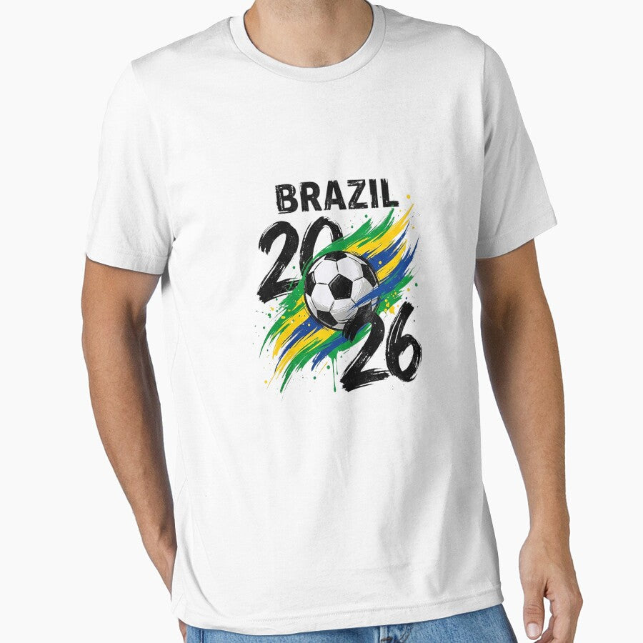 Brazil Soccer 2026 Fan Shirt  Brazil Football Supporter by Verycutethings Unisex T-shirt, Sweatshirt, Hoodie, Long Sleeve Tee - T-Shirt, Sweatshirt, Hoodie
