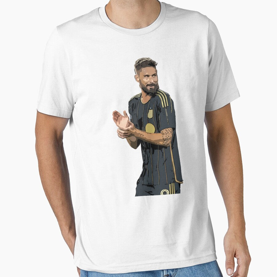 Olivier Giroud by deiv36 Unisex T-shirt, Sweatshirt, Hoodie, Long Sleeve Tee - T-Shirt, Sweatshirt, Hoodie