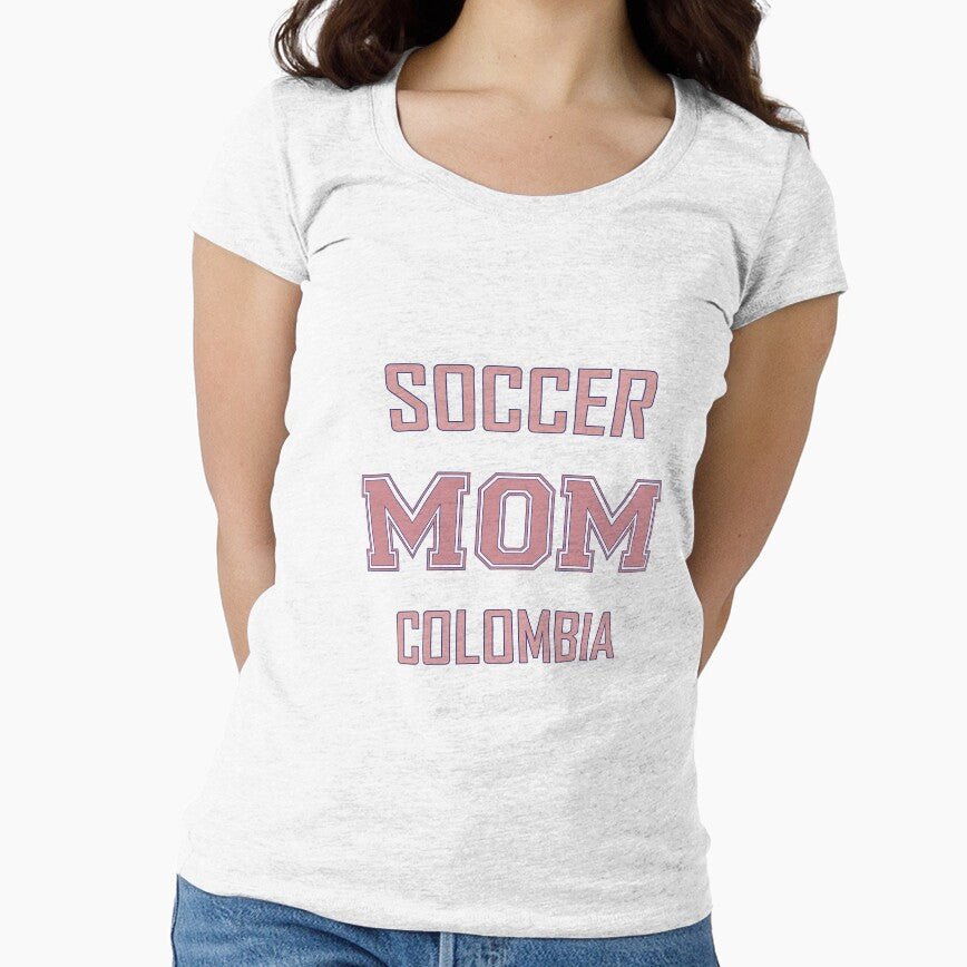 Proud COLOMBIA Mom Soccer World Cup USA T-Shirt 2026 | Gift for Mom | Soccer Life Shirt by Mama ink co. - T-Shirt, Sweatshirt, Hoodie