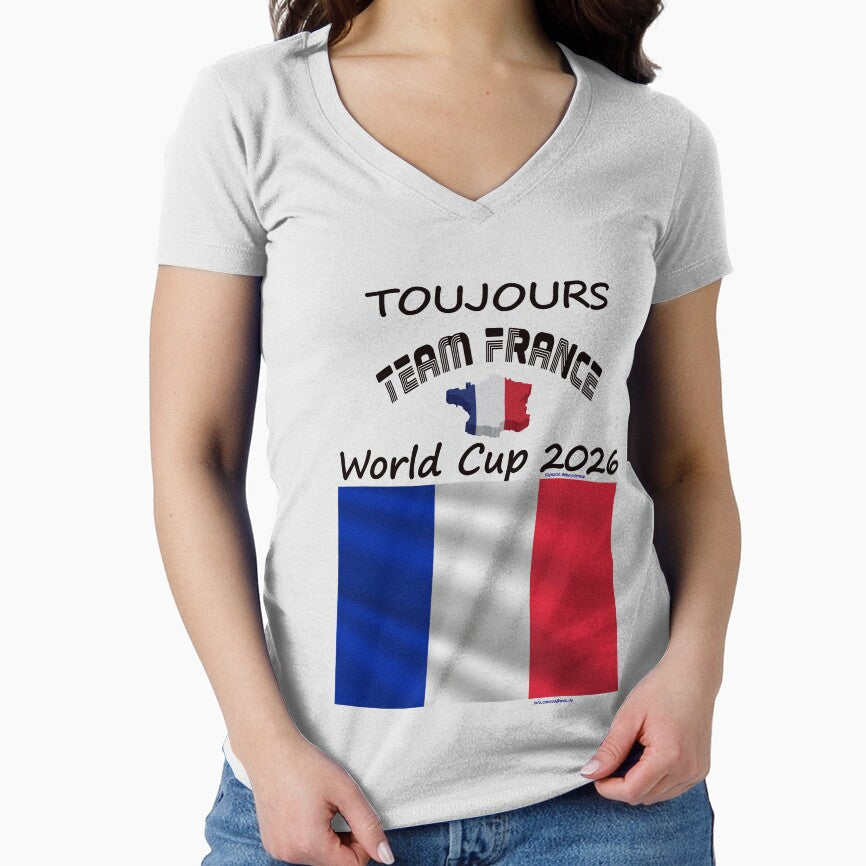 France Fan TShirt world Soccer Cup 2026 football outfit by cabevo Unisex T-shirt, Sweatshirt, Hoodie, Long Sleeve Tee - T-Shirt, Sweatshirt, Hoodie