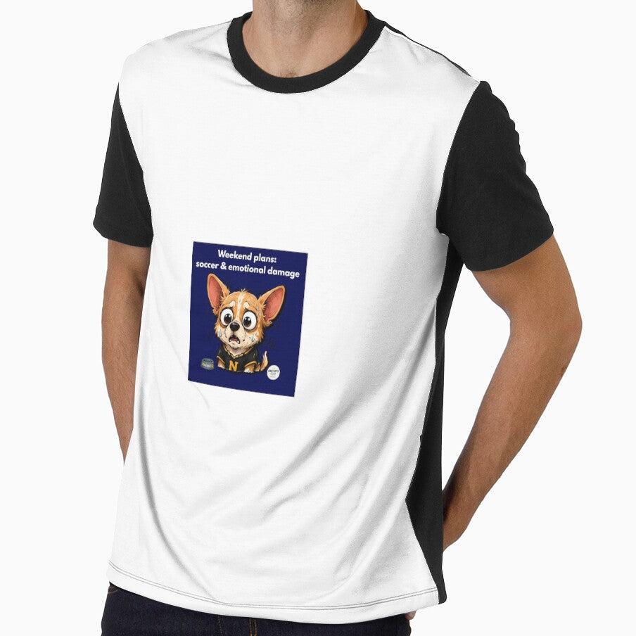 Weekend Plans: Soccer & Emotional Damage by bemelofficial Unisex T-shirt, Sweatshirt, Hoodie, Long Sleeve Tee - T-Shirt, Sweatshirt, Hoodie