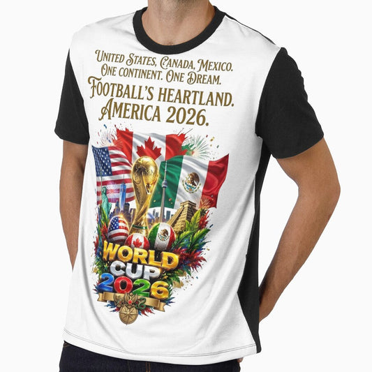 2026 World Cup Football Heartland North America by Sovereign Supply Co. Unisex T-shirt, Sweatshirt, Hoodie, Long Sleeve Tee - T-Shirt, Sweatshirt, Hoodie