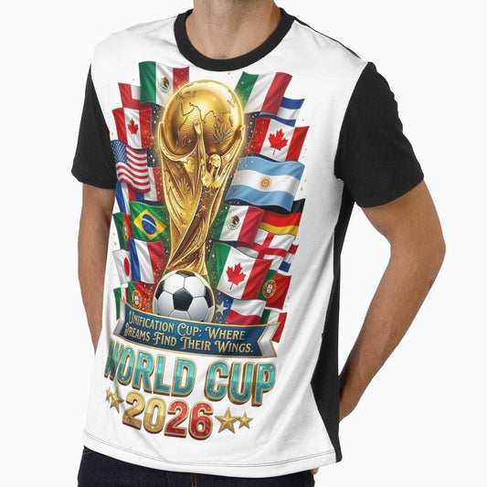 2026 World Cup Soccer Champion Trophy by Sovereign Supply Co. Unisex T-shirt, Sweatshirt, Hoodie, Long Sleeve Tee - T-Shirt, Sweatshirt, Hoodie