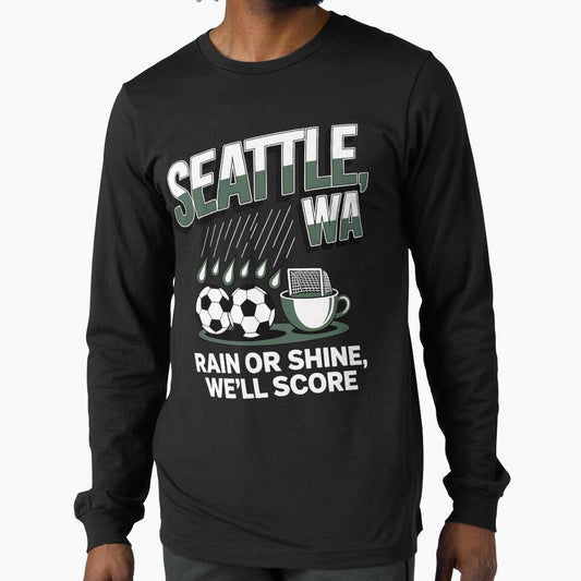 2026 soccer city - Seattle MA - canada soccer - mexico soccer - north america soccer - 2026 soccer - world football 2026 - funny soccer shirt - patriotic soccer - sarcastic soccer by JansenGS - T-Shirt, Sweatshirt, Hoodie