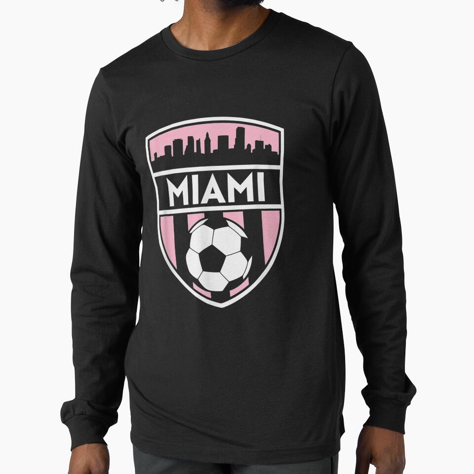 Miami Soccer Team Fc Futbol Fan by melisenda Unisex T-shirt, Sweatshirt, Hoodie, Long Sleeve Tee - T-Shirt, Sweatshirt, Hoodie