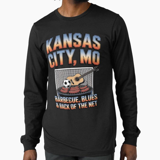 2026 soccer city - Kansas MO - soccer host city - american soccer fan - soccer supporter - red white and blue - national pride - soccer hype - soccer fan gear - soccer watch party by JansenGS - T-Shirt, Sweatshirt, Hoodie