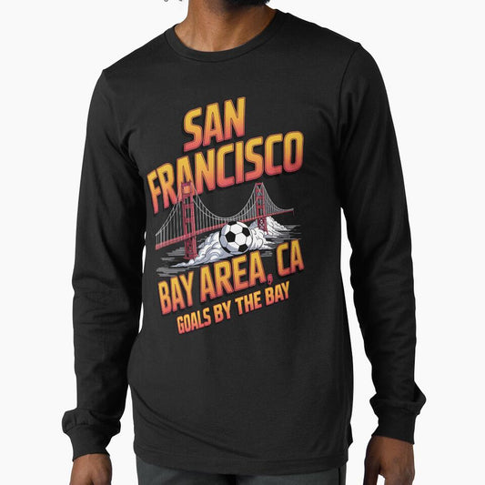 2026 soccer city - San Francisco CA - soccer host city - american soccer fan - soccer supporter - red white and blue - national pride - soccer hype - soccer fan gear - soccer watch party by JansenGS - T-Shirt, Sweatshirt, Hoodie
