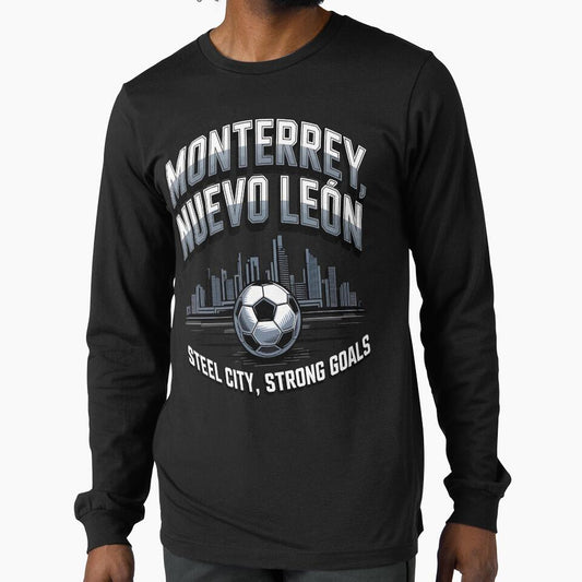 2026 soccer city - Monterrey - soccer host city - american soccer fan - soccer supporter - red white and blue - national pride - soccer hype - soccer fan gear - soccer watch party by JansenGS - T-Shirt, Sweatshirt, Hoodie