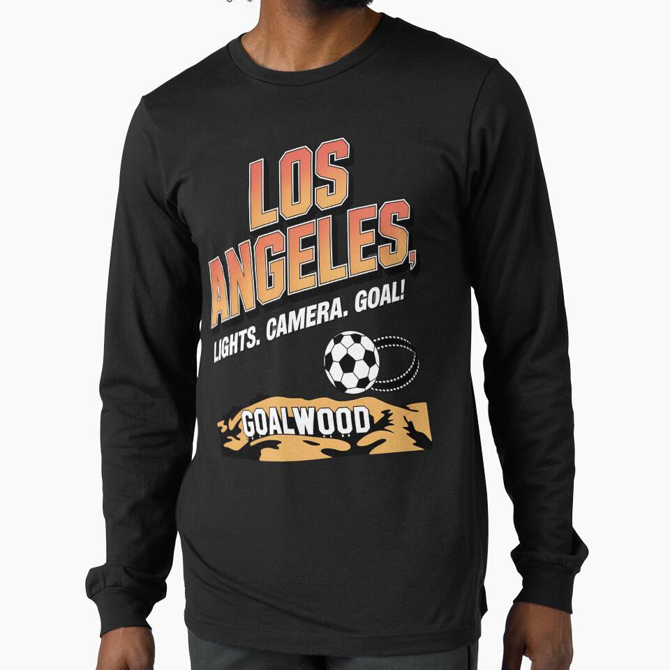 2026 soccer city - Los Angeles CA - soccer host city - american soccer fan - soccer supporter - red white and blue - national pride - soccer hype - soccer fan gear - soccer watch party by JansenGS - T-Shirt, Sweatshirt, Hoodie