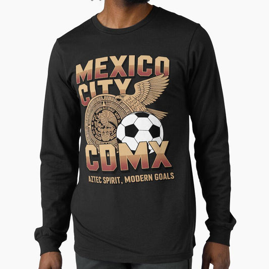 2026 soccer city - Mexico city - soccer host city - american soccer fan - soccer supporter - red white and blue - national pride - soccer hype - soccer fan gear - soccer watch party by JansenGS - T-Shirt, Sweatshirt, Hoodie