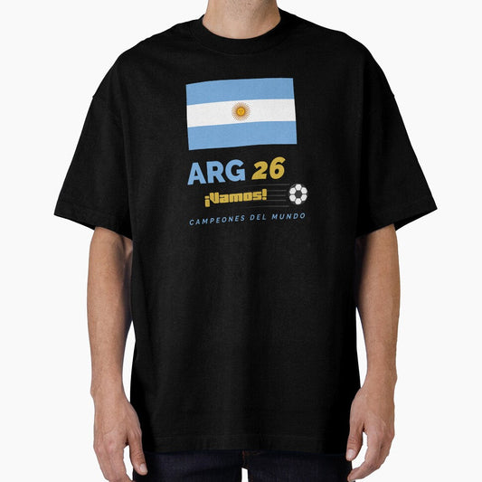 Argentina 26 Vamos - Soccer Fan Apparel by MERA MAADA Unisex T-shirt, Sweatshirt, Hoodie, Long Sleeve Tee - T-Shirt, Sweatshirt, Hoodie