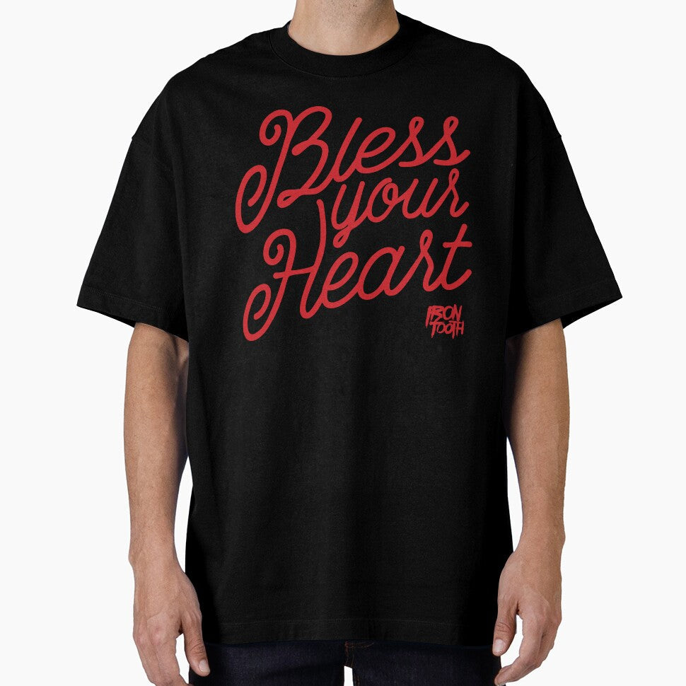 Bless Your Heart - Red by irontooth Unisex T-shirt, Sweatshirt, Hoodie, Long Sleeve Tee - T-Shirt, Sweatshirt, Hoodie