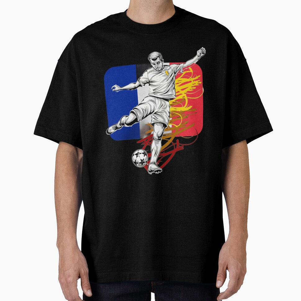 French soccer player by SaNNty Unisex T-shirt, Sweatshirt, Hoodie, Long Sleeve Tee - T-Shirt, Sweatshirt, Hoodie