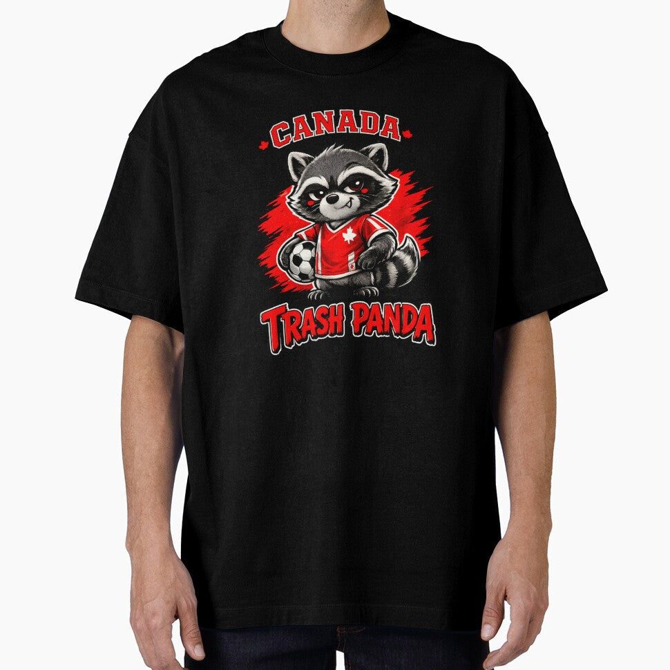 Cute Trash Panda Soccer Raccoon Toronto Kawaii Animal Gift by DreamyTupelo Unisex T-shirt, Sweatshirt, Hoodie, Long Sleeve Tee - T-Shirt, Sweatshirt, Hoodie