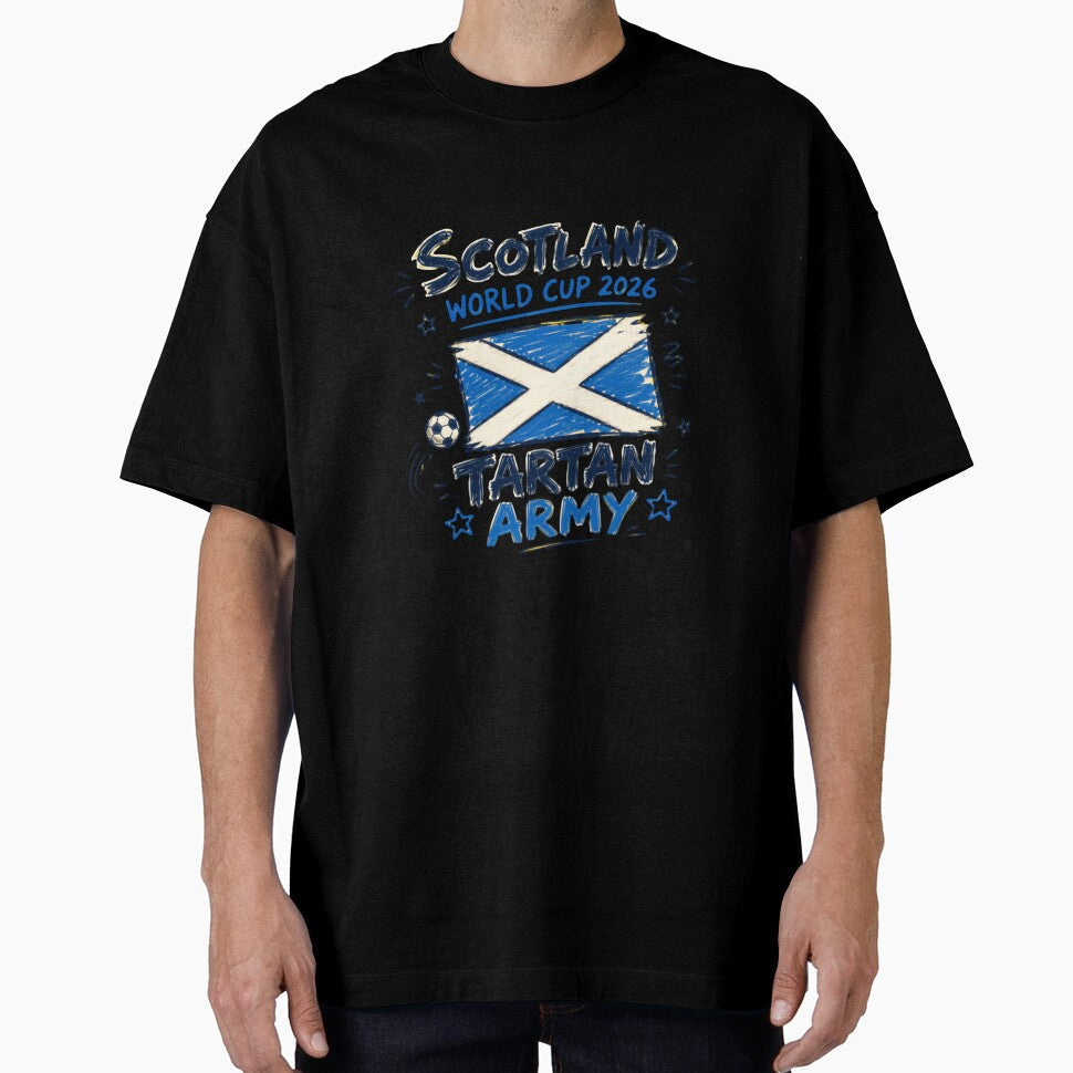 Scotland World Cup 2026 Tartan Army Scottish Football Supporter by JonesFlora2025 Unisex T-shirt, Sweatshirt, Hoodie, Long Sleeve Tee - T-Shirt, Sweatshirt, Hoodie