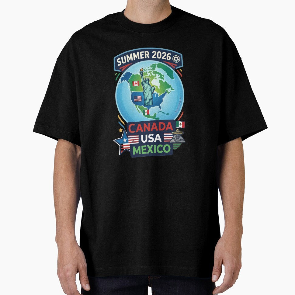 SUMMER 2026 SOCCER by FatsaStampa Unisex T-shirt, Sweatshirt, Hoodie, Long Sleeve Tee - T-Shirt, Sweatshirt, Hoodie