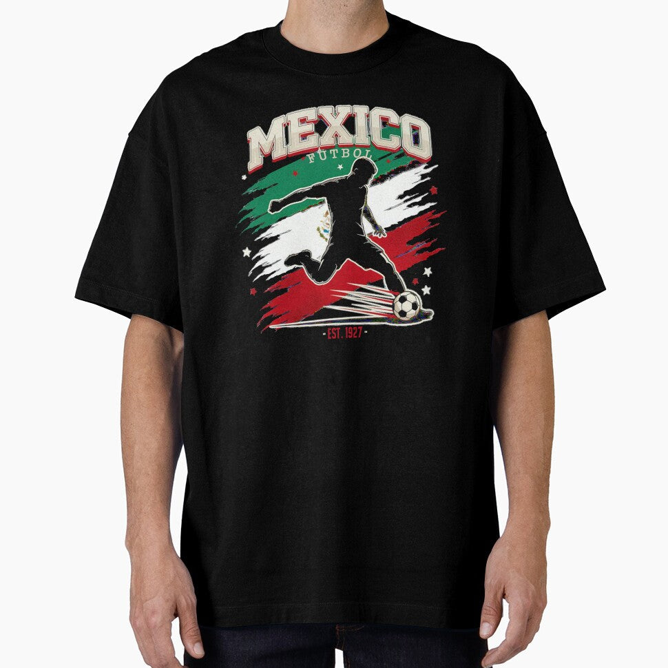 Mexico Soccer Flag 2026 by QuiteOrbit Unisex T-shirt, Sweatshirt, Hoodie, Long Sleeve Tee - T-Shirt, Sweatshirt, Hoodie