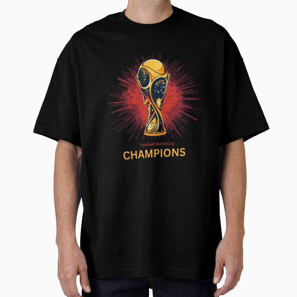 Football World Cup Champions Trophy - Vintage Soccer Victory by PACS0011 Unisex T-shirt, Sweatshirt, Hoodie, Long Sleeve Tee - T-Shirt, Sweatshirt, Hoodie