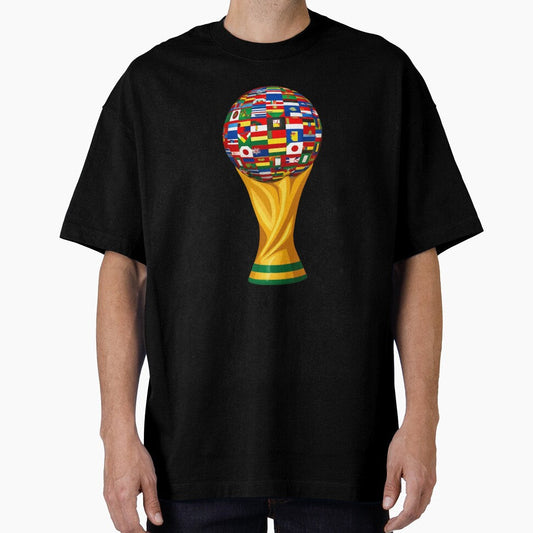 2026 World Cup International Trophy Globe by Khadigadesings Unisex T-shirt, Sweatshirt, Hoodie, Long Sleeve Tee - T-Shirt, Sweatshirt, Hoodie