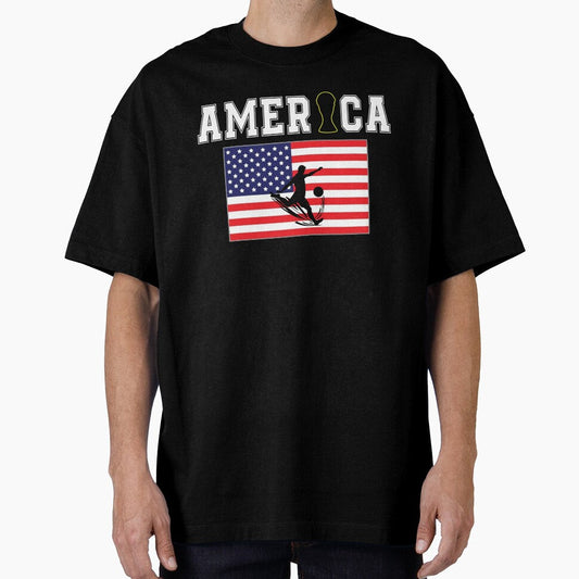America National Soccer Fan Athletic Graphic by QuiteOrbit Unisex T-shirt, Sweatshirt, Hoodie, Long Sleeve Tee - T-Shirt, Sweatshirt, Hoodie