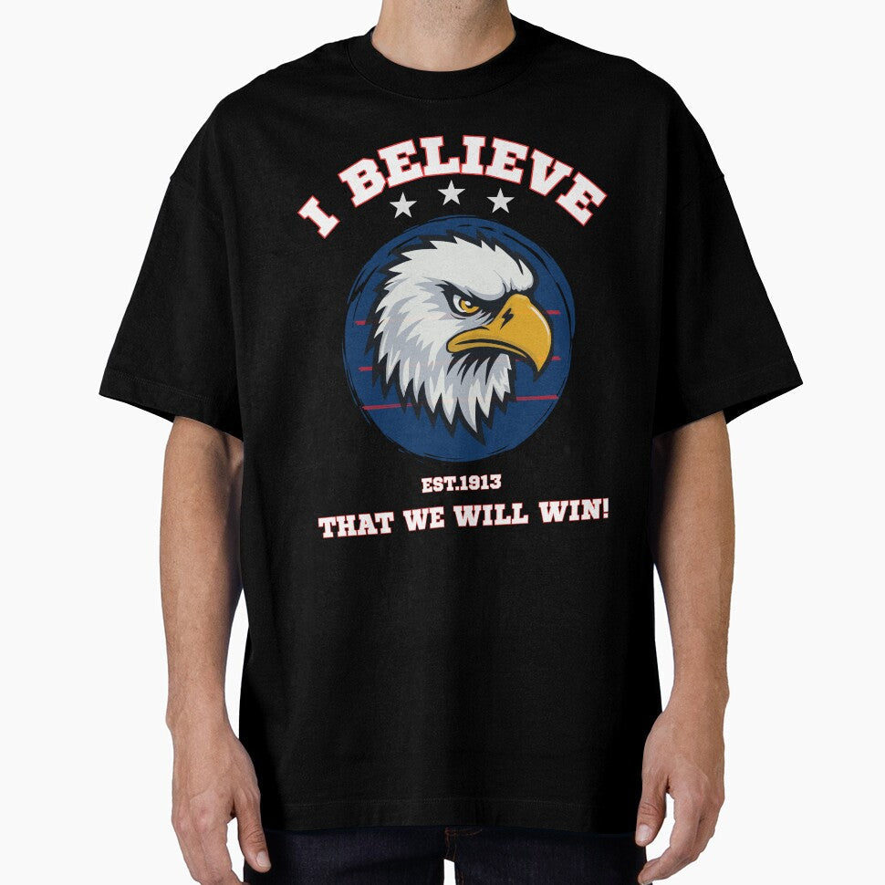 USA Soccer T-Shirt | I Believe That We Will Win | USMNT American Eagle Football Graphic Tee by WildTrace - T-Shirt, Sweatshirt, Hoodie