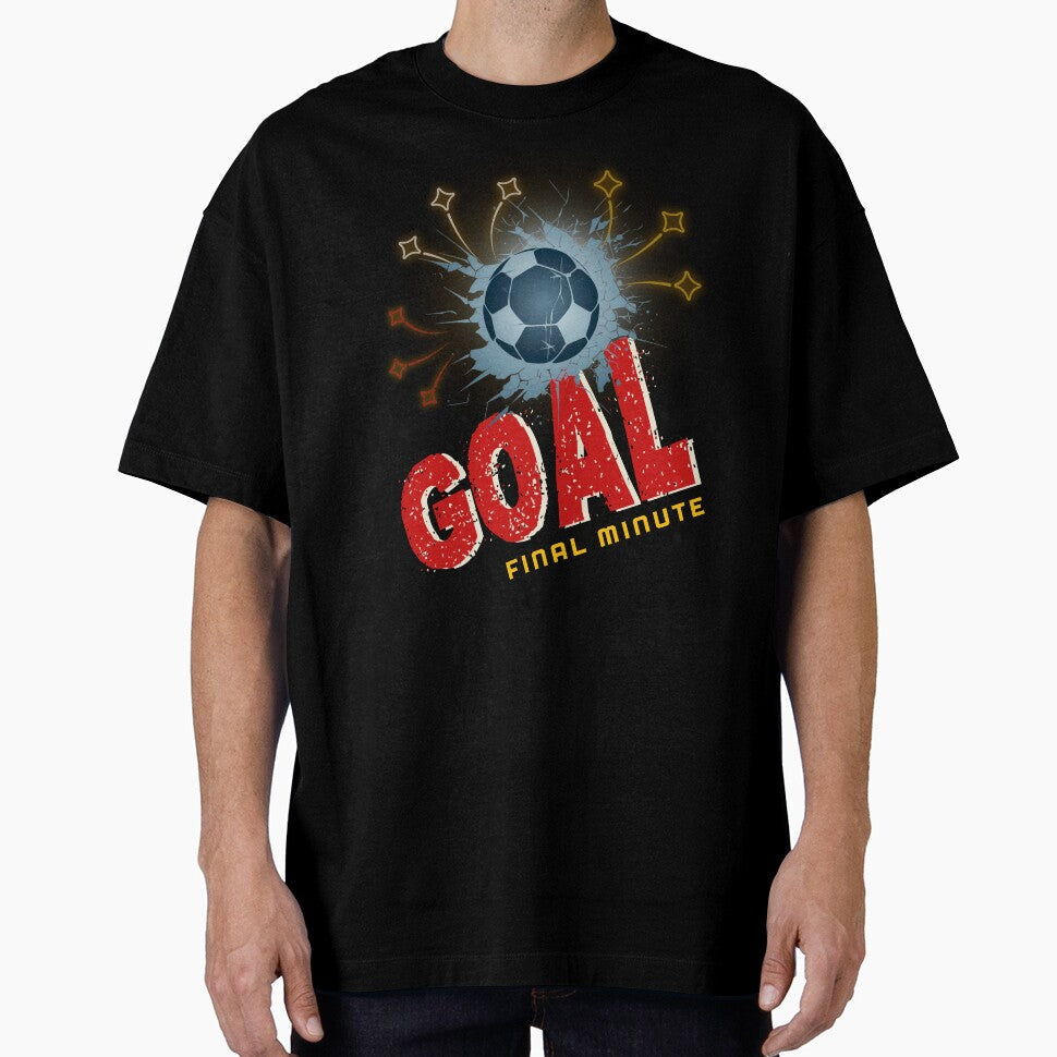Final Minute Goal Soccer Shirt  World Football Championship Graphic Retro Sports Design by CHANCHANAI - T-Shirt, Sweatshirt, Hoodie