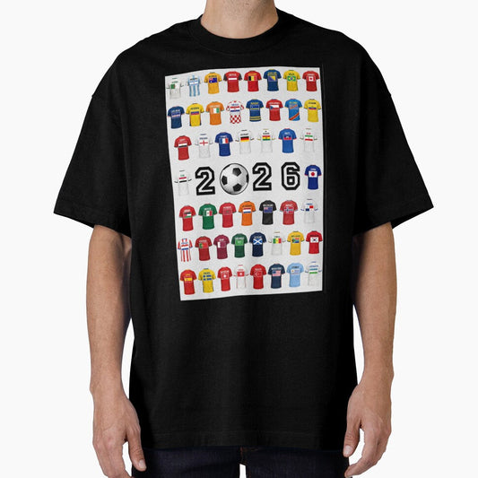 48 Nations  One Game |  2026 North America Soccer Jerseys by SHELOPS Unisex T-shirt, Sweatshirt, Hoodie, Long Sleeve Tee - T-Shirt, Sweatshirt, Hoodie
