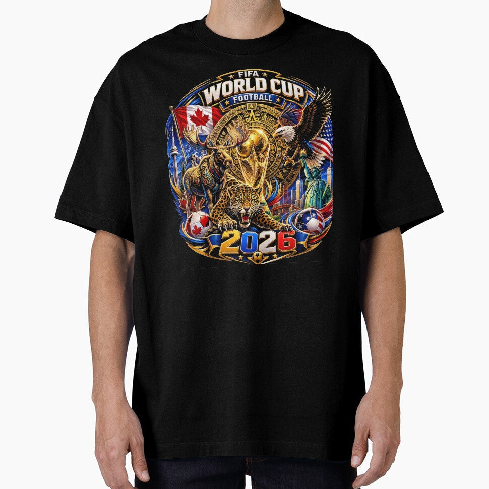 World Cup 2026 by JuandiArt7 Unisex T-shirt, Sweatshirt, Hoodie, Long Sleeve Tee - T-Shirt, Sweatshirt, Hoodie