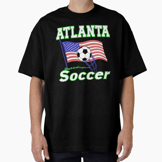 Atlanta soccer football fan by Colorfulman Unisex T-shirt, Sweatshirt, Hoodie, Long Sleeve Tee - T-Shirt, Sweatshirt, Hoodie