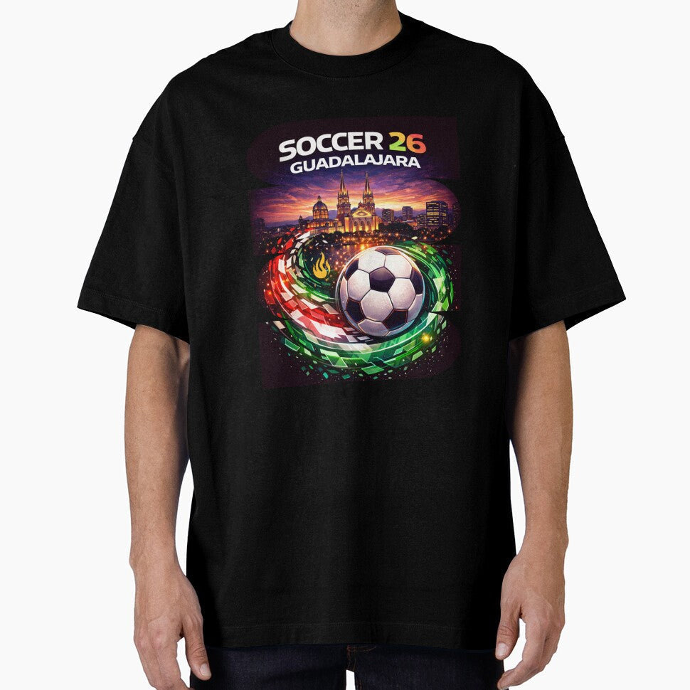 Guadalajara Soccer 2026 Shirt, Soccer 26 Guadalajara Fan Tee, Guadalajara Mexico Football Graphic by MK-Charlie - T-Shirt, Sweatshirt, Hoodie