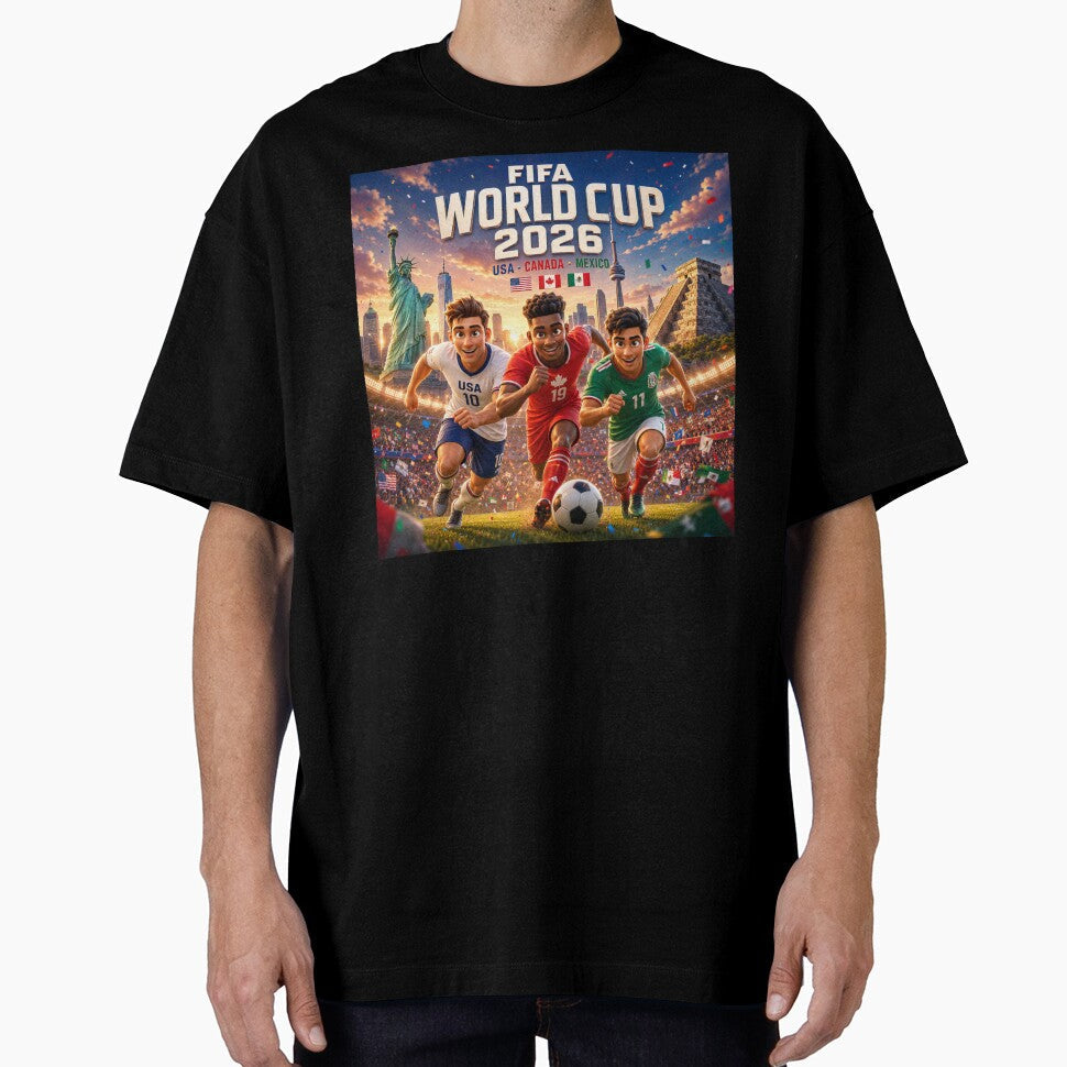 USA Canada Mexico Football 2026 #football 2026 by Fanybany Unisex T-shirt, Sweatshirt, Hoodie, Long Sleeve Tee - T-Shirt, Sweatshirt, Hoodie