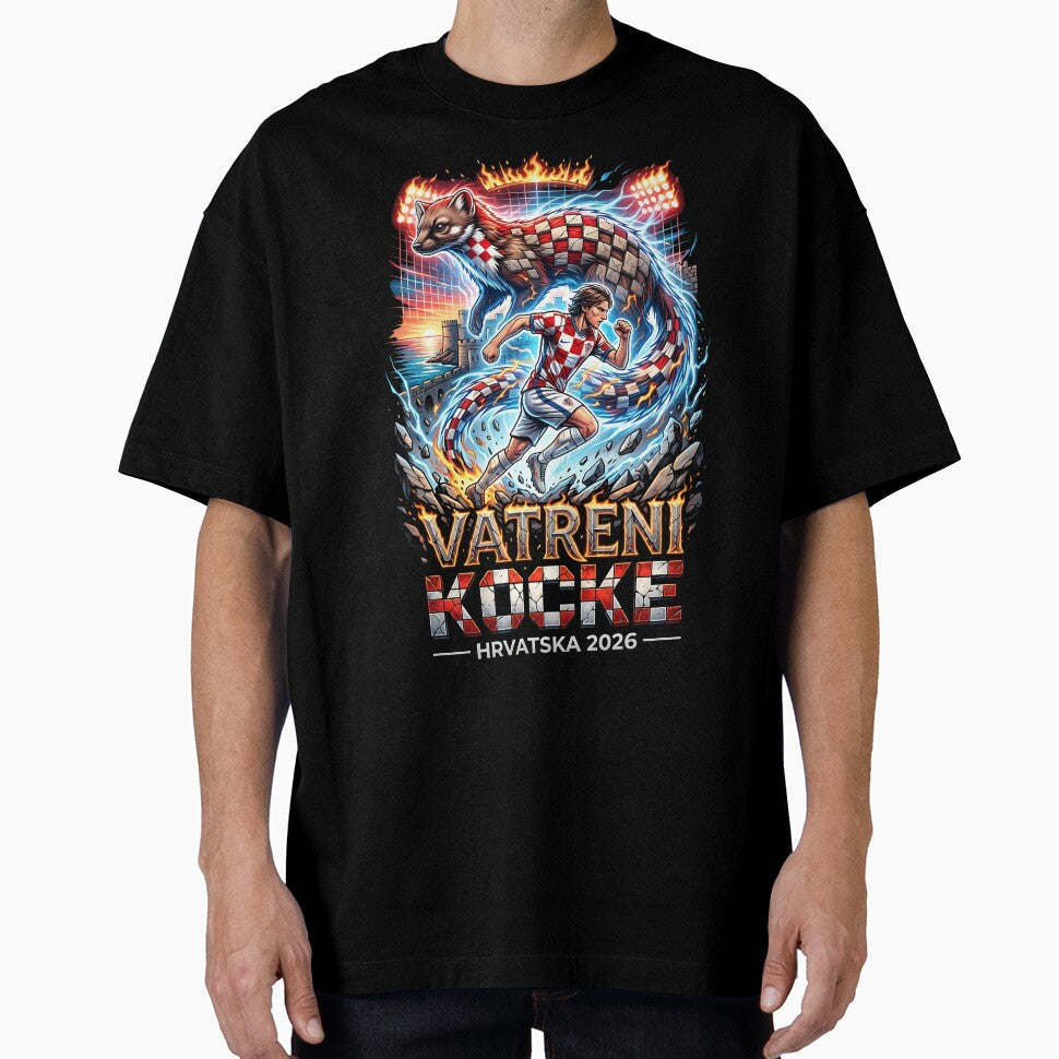 Vatreni Kocke Croatia - World Cup 2026 by VoidAnimeStudio Unisex T-shirt, Sweatshirt, Hoodie, Long Sleeve Tee - T-Shirt, Sweatshirt, Hoodie