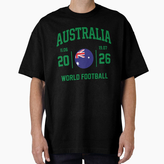 Australia 2026 World Football Fan Sports Supporter Graphic by Imaginationbeyond Unisex T-shirt, Sweatshirt, Hoodie, Long Sleeve Tee - T-Shirt, Sweatshirt, Hoodie