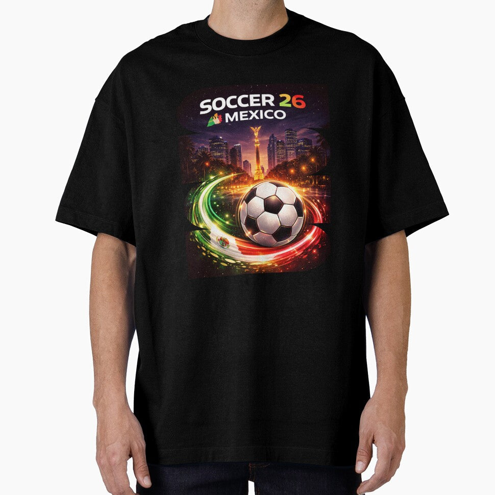 Mexico Soccer 2026 Shirt, Soccer 26 Mexico Fan Tee, Mexico Football Graphic by MK-Charlie Unisex T-shirt, Sweatshirt, Hoodie, Long Sleeve Tee - T-Shirt, Sweatshirt, Hoodie