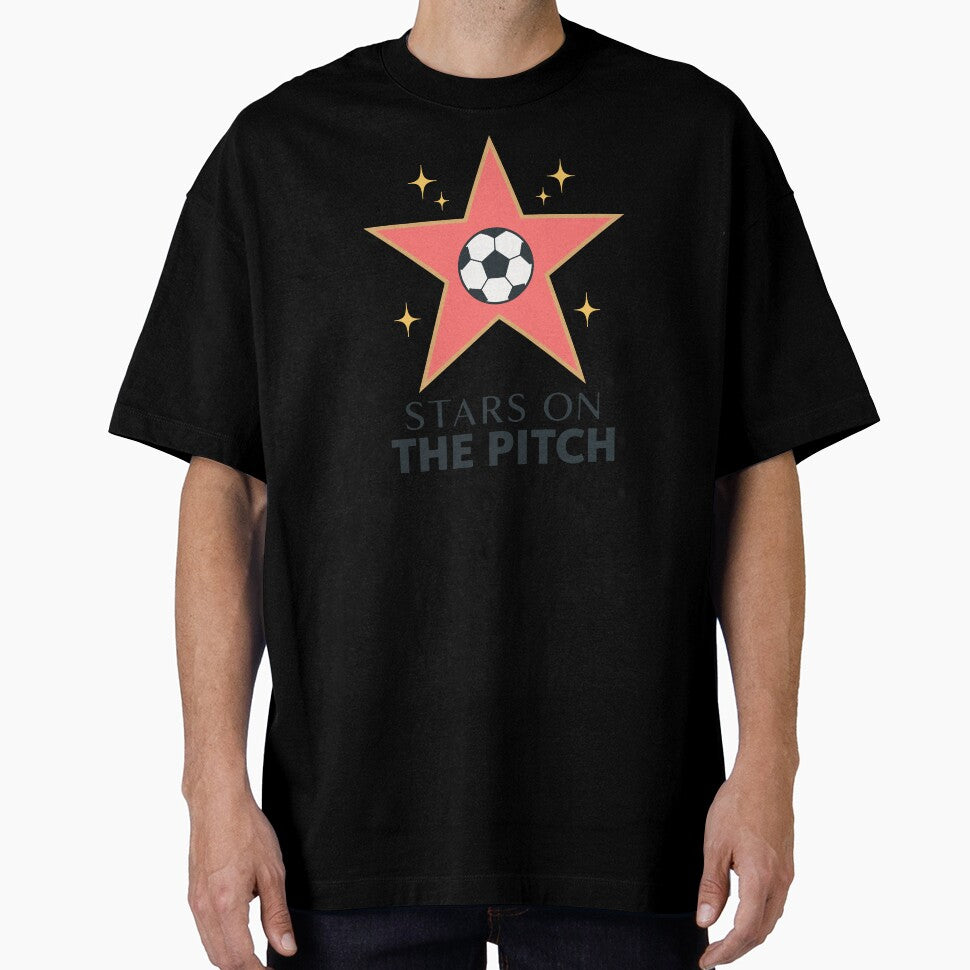 Stars on the Pitch by xmoudx Unisex T-shirt, Sweatshirt, Hoodie, Long Sleeve Tee - T-Shirt, Sweatshirt, Hoodie