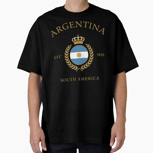 Argentina by StudioRedKoala Unisex T-shirt, Sweatshirt, Hoodie, Long Sleeve Tee - T-Shirt, Sweatshirt, Hoodie
