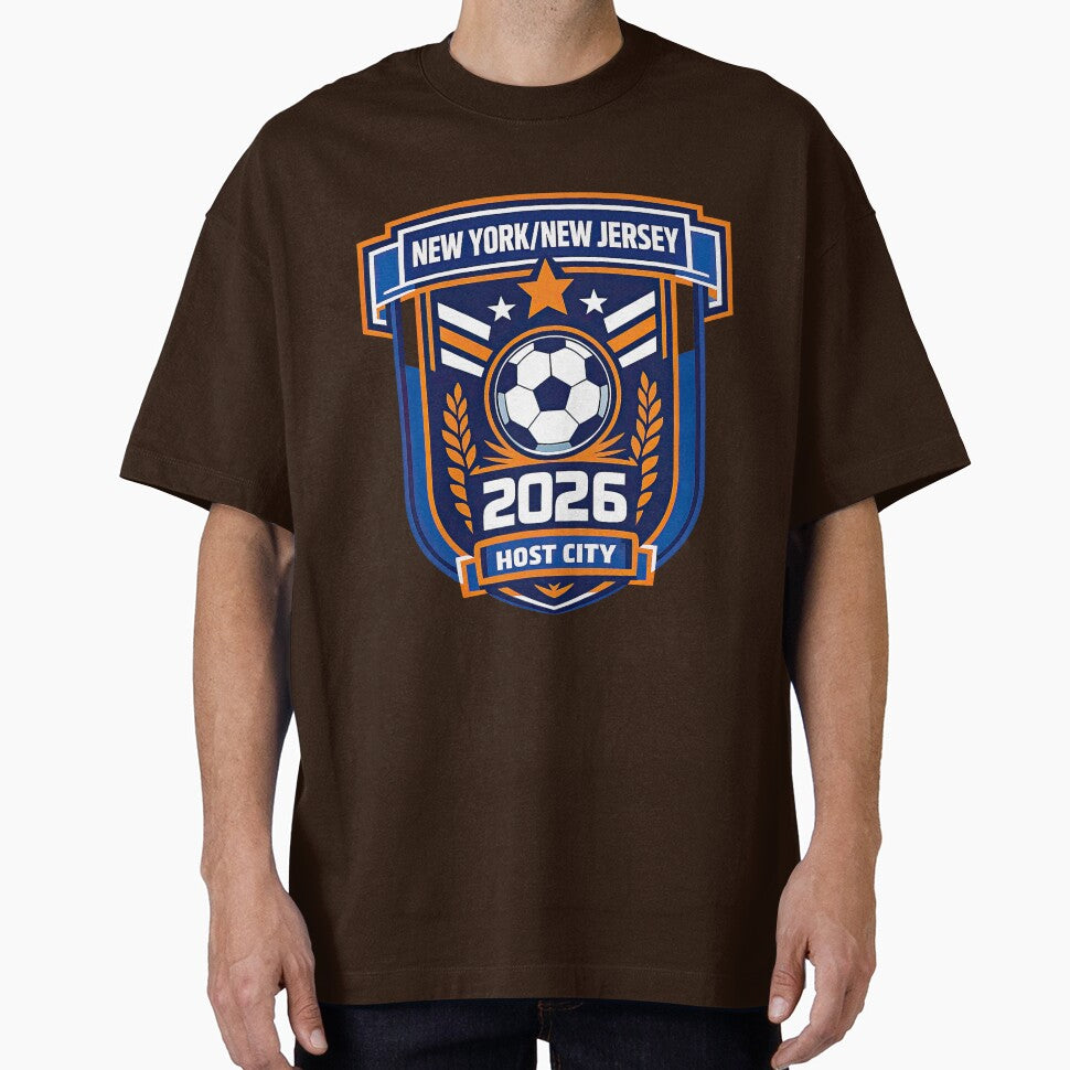 New York New Jersey Host City World Cup 2026 by BrickByDream Unisex T-shirt, Sweatshirt, Hoodie, Long Sleeve Tee - T-Shirt, Sweatshirt, Hoodie