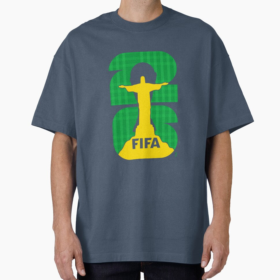 Brazil Football Inspired 2026 Emblem | Modern Soccer Crest Desig by Valisdesign Unisex T-shirt, Sweatshirt, Hoodie, Long Sleeve Tee - T-Shirt, Sweatshirt, Hoodie