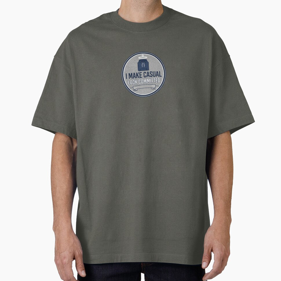 I Make Casual Look Committed by WildCanvasCo - Adult & Kids T-Shirts, Sweatshirts & Hoodies apparel design preview 1