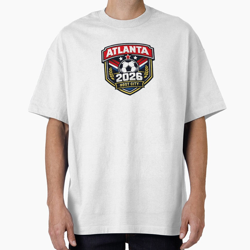 Atlanta 2026 Host City Welcoming the World Cup by BrickByDream Unisex T-shirt, Sweatshirt, Hoodie, Long Sleeve Tee - T-Shirt, Sweatshirt, Hoodie
