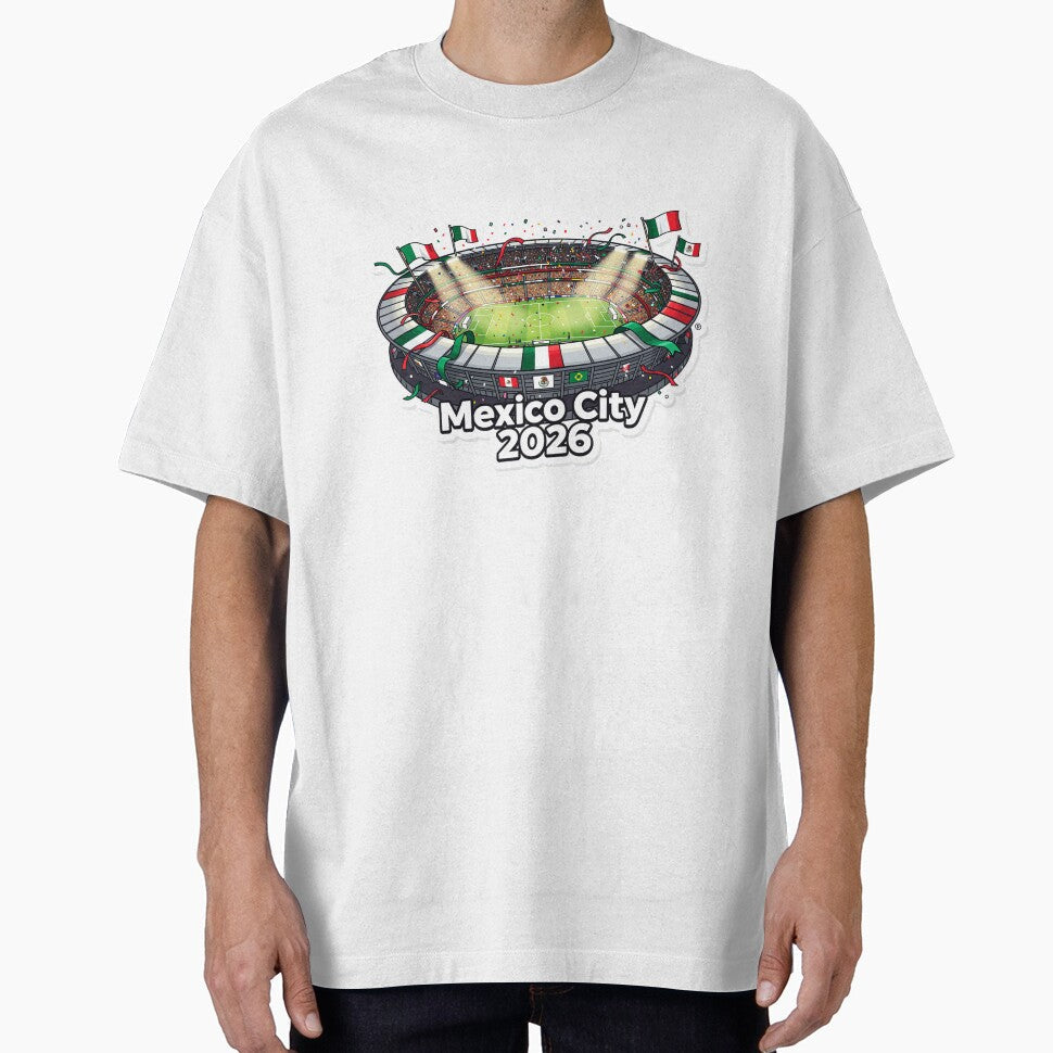 Mexico City 2026 Stadium Soccer azteca by Modefissi Unisex T-shirt, Sweatshirt, Hoodie, Long Sleeve Tee - T-Shirt, Sweatshirt, Hoodie