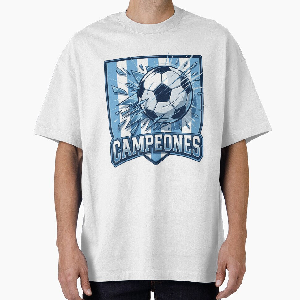 Soccer and football Champions, Campeones T shirt Argentina color by Nirozima Unisex T-shirt, Sweatshirt, Hoodie, Long Sleeve Tee - T-Shirt, Sweatshirt, Hoodie