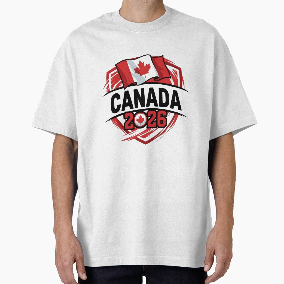 Canada World Cup 2026 Gift  Canada Football by riimshop Unisex T-shirt, Sweatshirt, Hoodie, Long Sleeve Tee - T-Shirt, Sweatshirt, Hoodie