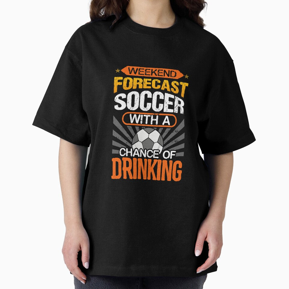 Weekend Forecast Soccer With A Chance by SkyCloudBlue - Adult & Kids T-Shirts, Sweatshirts & Hoodies apparel design preview 2