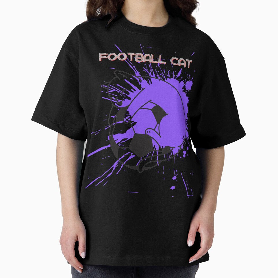 Soccer cat by CuteCatsCoffee - Adult & Kids T-Shirts, Sweatshirts & Hoodies apparel design preview 2