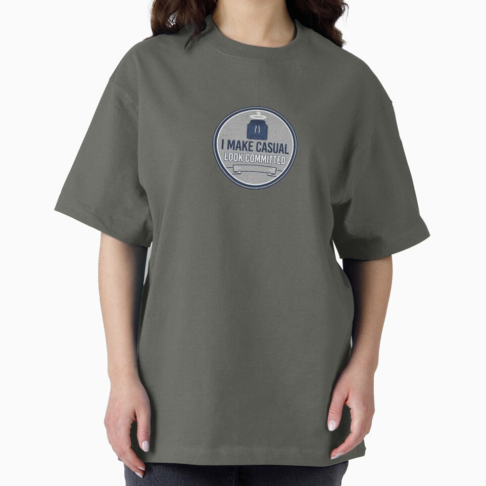 I Make Casual Look Committed by WildCanvasCo - Adult & Kids T-Shirts, Sweatshirts & Hoodies apparel design preview 2