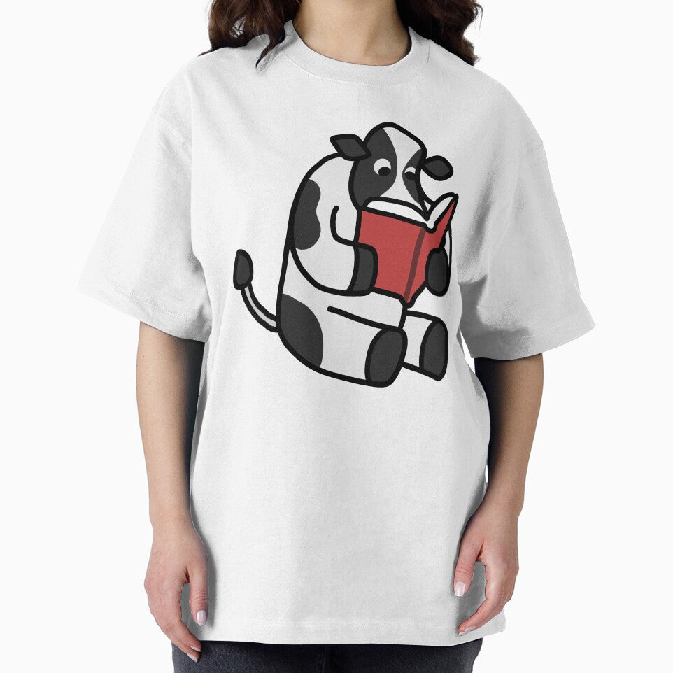 Book Cow by BeefHamPoultry - Adult & Kids T-Shirts, Sweatshirts & Hoodies apparel design preview 2